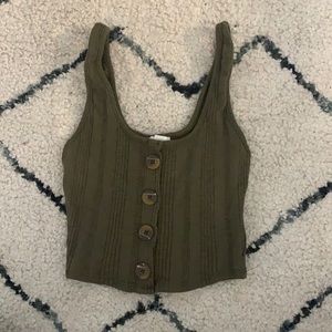 green button tank